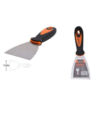Spatola Per Pareti In Acciaio 75mm 3" Ferramenta Con Maniglia Antiscivolo 90420         