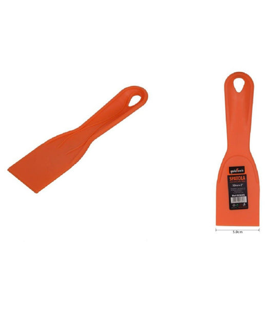 Spatola Raschietto Plastica 2" 5cm Per Finiture Delicate Stucco Ferramenta 90695         