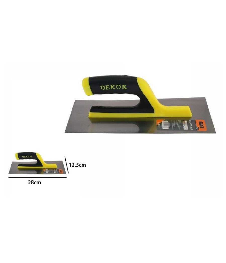 Spatola Stecca Frattone Per Stucco Liscia Pittore Muratura 28 X 12,5 Cm 53254a         
