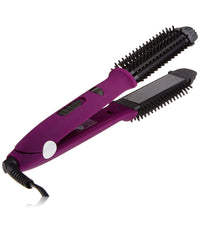 Spazzola Arricciacapelli Piastra Elettrica Ceramica Liscia Capelli Lisci O Ricci         