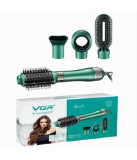 Spazzola Asciugacapelli Ad Aria Calda 4 In 1 Multifunzionale 3 Temperature V-493         