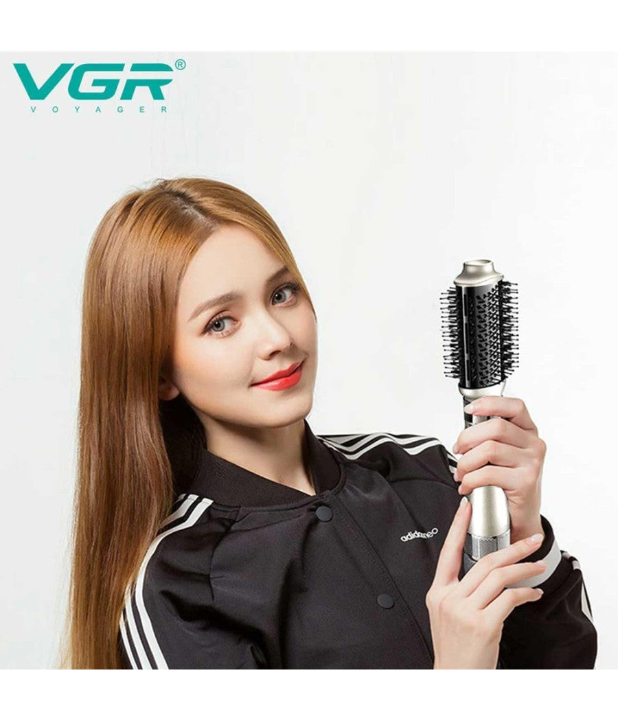 Spazzola Asciugacapelli Ad Aria Calda 4 In 1 Multifunzionale 3 Temperature V-493         