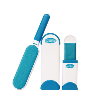 Spazzola Autopulente Rimuove Pelo Polvere Doppia Faccia Tessuti Pelo Cane Gatto         