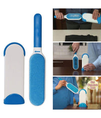 Spazzola Autopulente Rimuove Pelo Polvere Doppia Faccia Tessuti Pelo Cane Gatto         