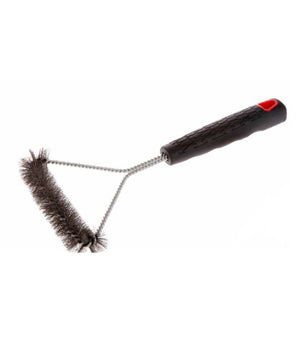 Spazzola Barbecue Per La Pulizia Della Griglia Triangolare Setole Acciaio 2406325         