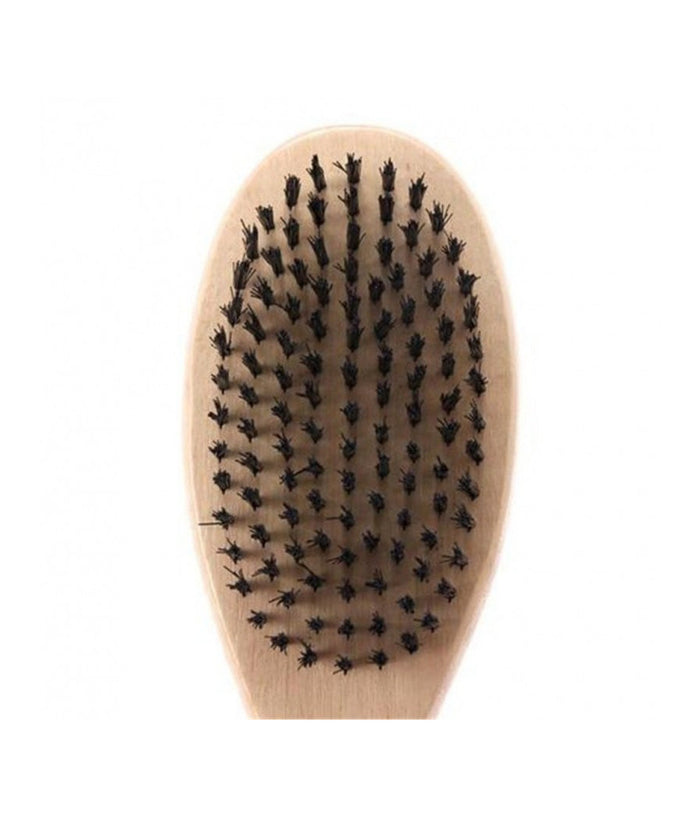 Spazzola Doppia Per Cani Animali Gatti Rastrella Pettina Cardatore Ovale Legno         