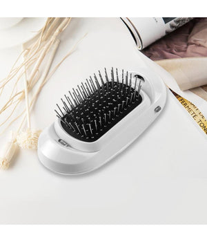 Spazzola Ionica Elettrica Districante Scioglie Nodi Ioni Antistatica Vibrante         