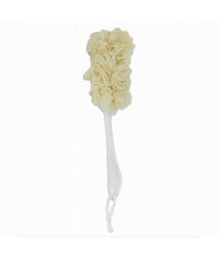Spazzola Lavaschiena Esfoliante Bagno Doccia Spugna Giallo Manico Scrubber 79603         