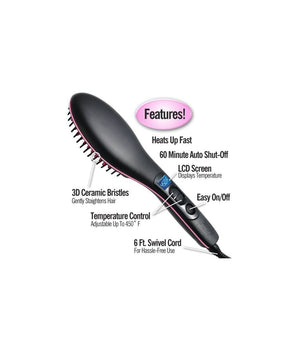 Spazzola Lisciante Hqt906b Elettrica Setole Ceramica Artifact Fino A 230°         