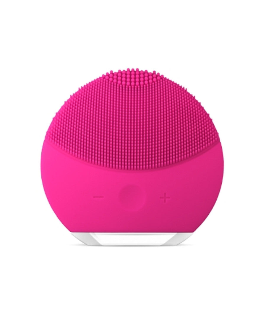 Spazzola Mini Compatta Sonica Vibrante Viso Impermeabile Esfoliante Silicone         