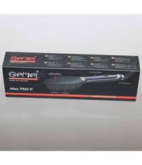 Spazzola Per Capelli Professionale Elettrica Pettine Display Lcd Lisci Gm-2972         