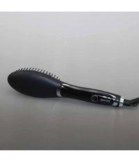 Spazzola Per Capelli Professionale Elettrica Pettine Display Lcd Lisci Gm-2972         