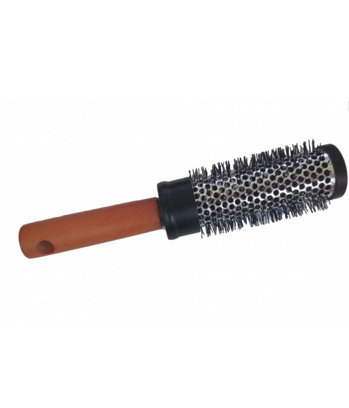 Spazzola Per Capelli Tonda 0.4 Mm Setole Rigide Professionale Messa In Piega         