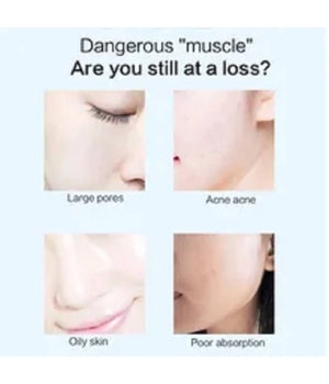 Spazzola Per Lavaggio Viso In Silicone Pulizia Profonda Manuale Massaggio Facciale         