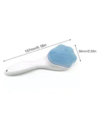 Spazzola Per Lavaggio Viso In Silicone Pulizia Profonda Manuale Massaggio Facciale         