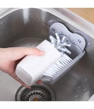 Spazzola Per Pulizia Bottiglia Lavatazzine Tazza Bicchiere Lavello Cucina Casa         