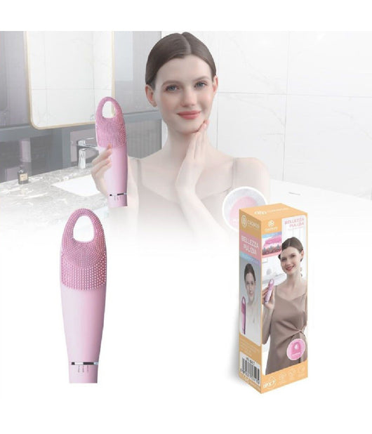 Spazzola Per Pulizia Del Viso Elettrica Facciale Detergente Massaggio Mx-8417         