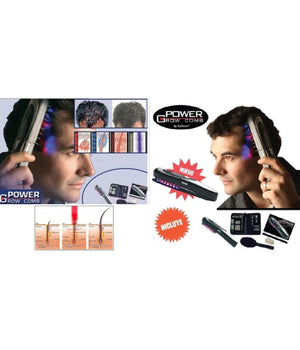 Spazzola Pettine Laser Anti Caduta Capelli Elettronica Grow Comb Per Uomo Donna         