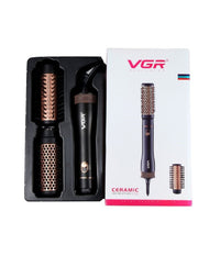 Spazzola Piastra Termica Styler Ad Aria Calda Asciuga Arriccia Capelli Vgr V-559         