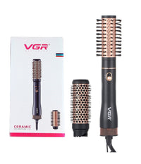 Spazzola Piastra Termica Styler Ad Aria Calda Asciuga Arriccia Capelli Vgr V-559         