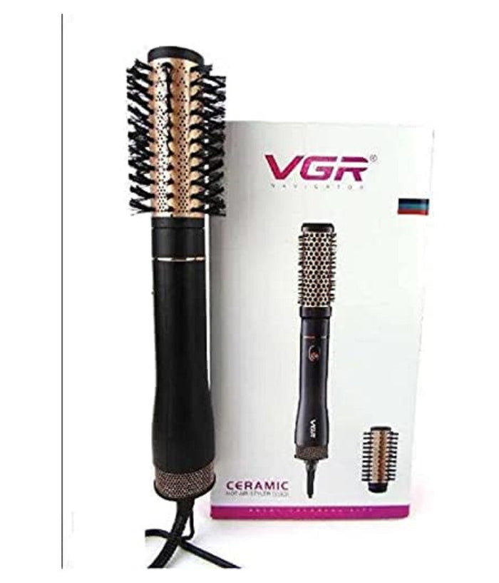 Spazzola Piastra Termica Styler Ad Aria Calda Asciuga Arriccia Capelli Vgr V-559         