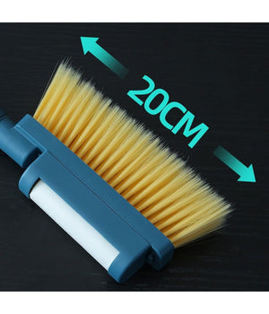 Spazzola Pulizia Letto Divano Scopa Manuale Setole Morbide Per Polvere Capelli         