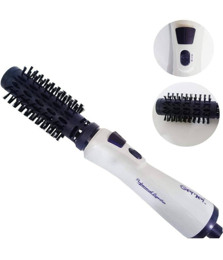 Spazzola Rotante Ad Aria Calda Asciugacapelli Styler Capelli Gm-4826 1000w Piastra         