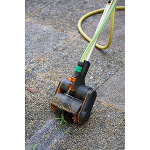 Spazzola Setole Nylon Dure + Pulizia Fughe In Metallo per Wg441E.9