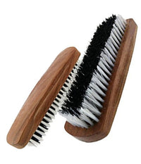 Spazzola Setole Per Pulizia Lucidatura Scarpe Con Manico In Legno         