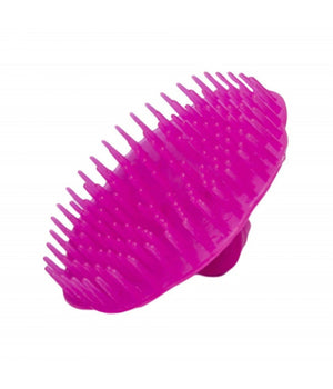 Spazzola Shampoo Massaggiante In Silicone Morbido Per Capelli Pulizia Cuoio Capelluto         