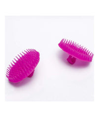 Spazzola Shampoo Massaggiante In Silicone Morbido Per Capelli Pulizia Cuoio Capelluto         