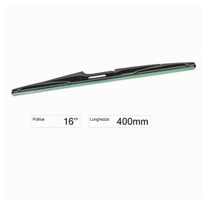Spazzola Tergi Posteriore Universale 16" / 400 Mm Lunotto Ricambi Per Auto         