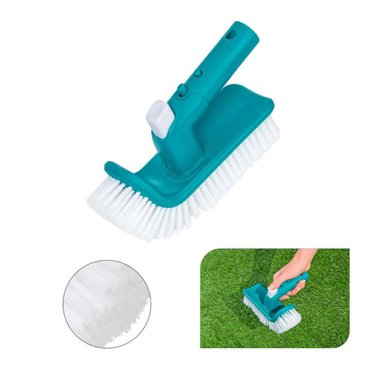 Trade Shop - Spazzola Testina Snodabile Rotante Ricurvo Per Pulizia Di Parete Fondo Piscina 58786 -