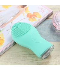 Spazzola Ultrasonica Per Pulizia Viso Faccia Esfoliante Massaggiatore Antietà          