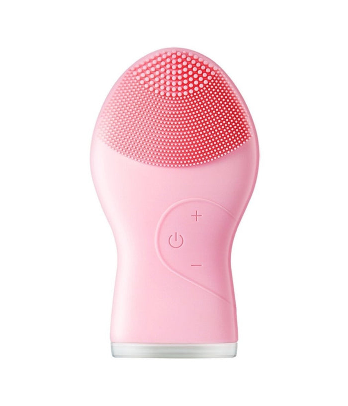 Spazzola Ultrasonica Per Pulizia Viso Faccia Esfoliante Massaggiatore Antietà          
