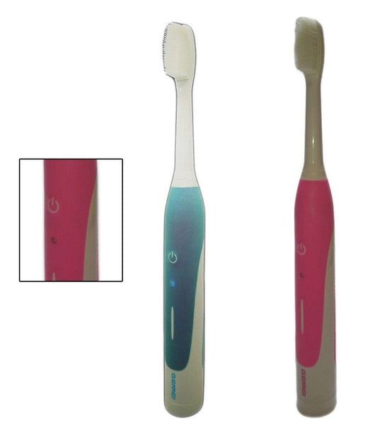 Spazzolino Da Denti Da Viaggio Elettrico Con 3 Testine Ricambio Pulizia Denti         