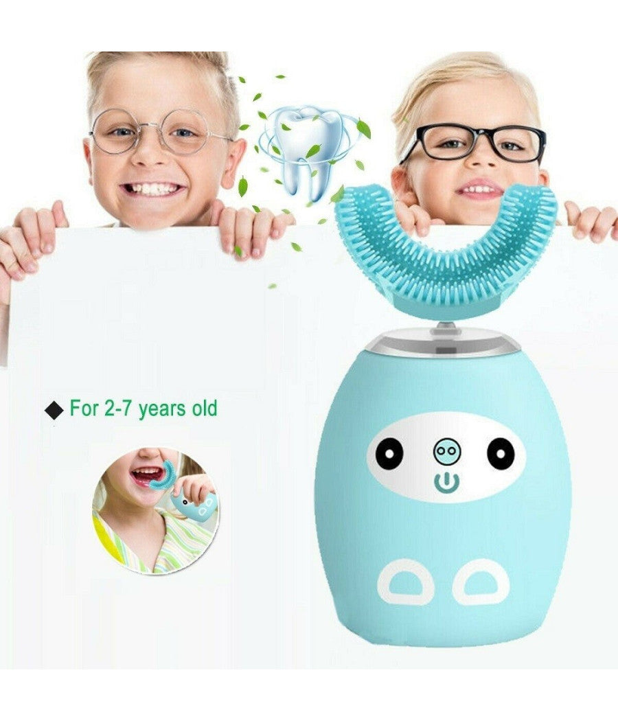 Spazzolino Elettrico A Ultrasuoni Bambini Pulizia E Sbiancamento Denti Q-ys13         