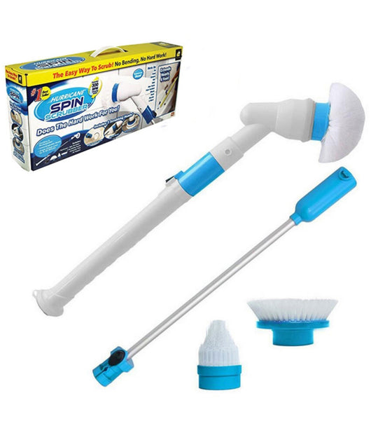 Spazzolone Spazzola Rotante Cordless Ricaricabile Per Pulizia Piastrelle Bagno         