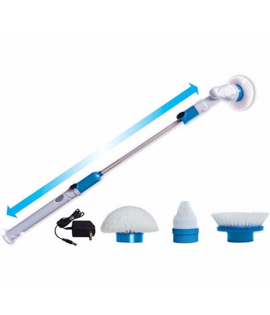 Spazzolone Spazzola Rotante Cordless Ricaricabile Per Pulizia Piastrelle Bagno         