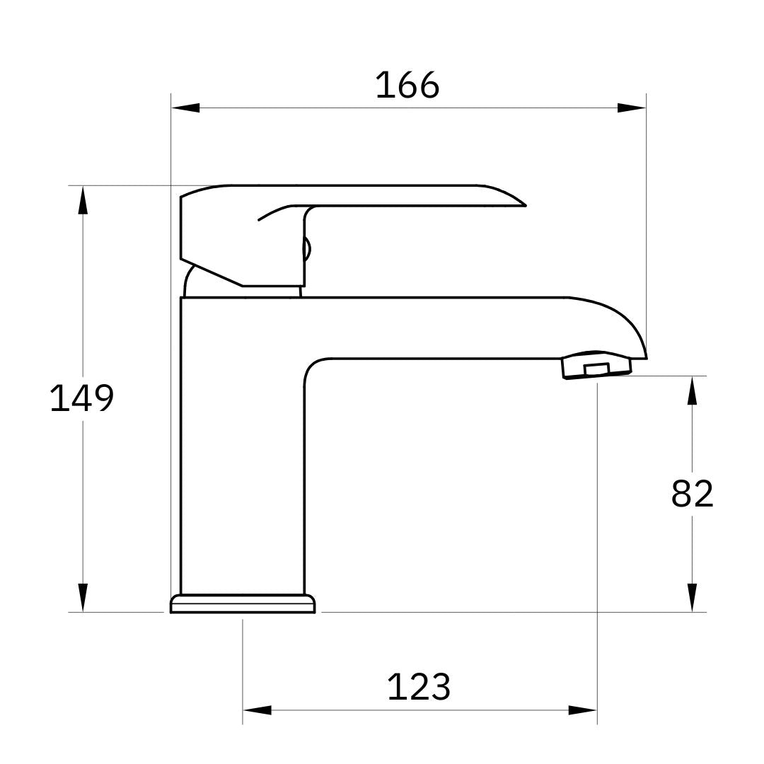 Tris rubinetti miscelatori bidet lavabo doccia ad incasso linea puma nero opaco