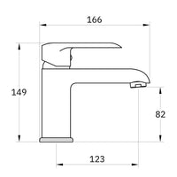 Tris rubinetti miscelatori bidet lavabo doccia ad incasso linea puma nero opaco