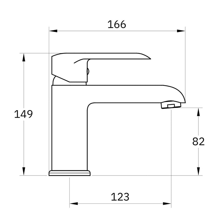 Tris rubinetti miscelatori bidet lavabo doccia ad incasso linea puma nero opaco