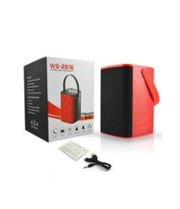 Speaker Altoparlante Cassa Bluetooth Ws-2616 Aux Radio Fm Usb Tf Mp3         