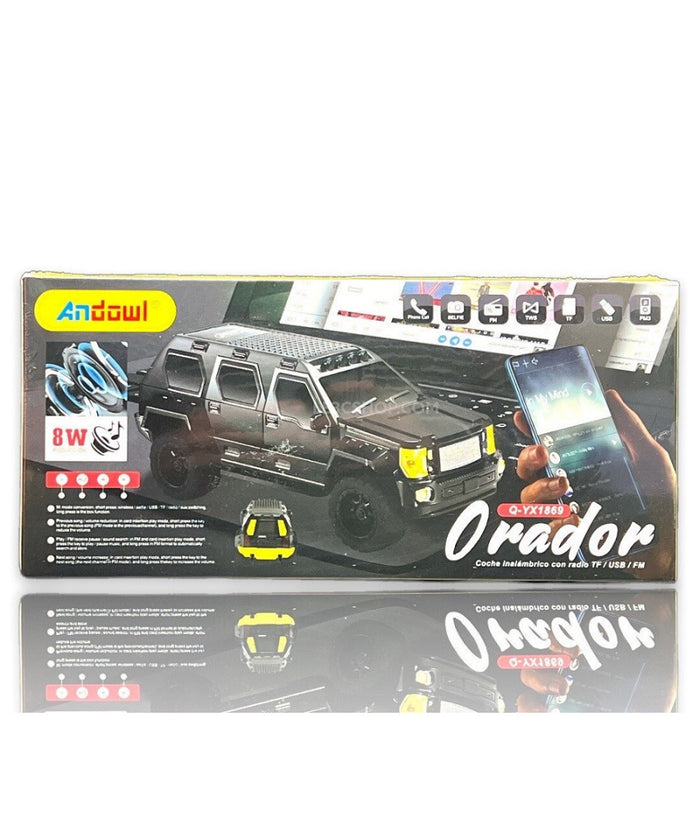 Speaker Bluetooth Auto 8w Q-yx1869 Altoparlante Wireless Ricaricabile Con Radio         