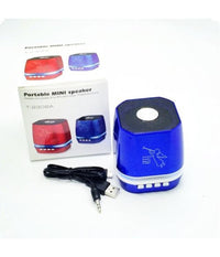 Speaker Bluetooth Cassa Portatile Led Altoparlante Mp3 Sd Card Aux X Smartphone         