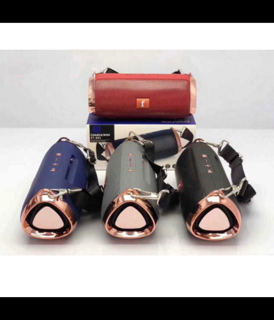 Speaker Cassa Altoparlante Bluetooth Charge Et-801 Usb Wifi 5w X 2 Waterproof         