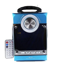 Speaker Multimediale Ms-35 Cassa Portatile Radio Fm Mp3 Usb Sd Aux Display Led         