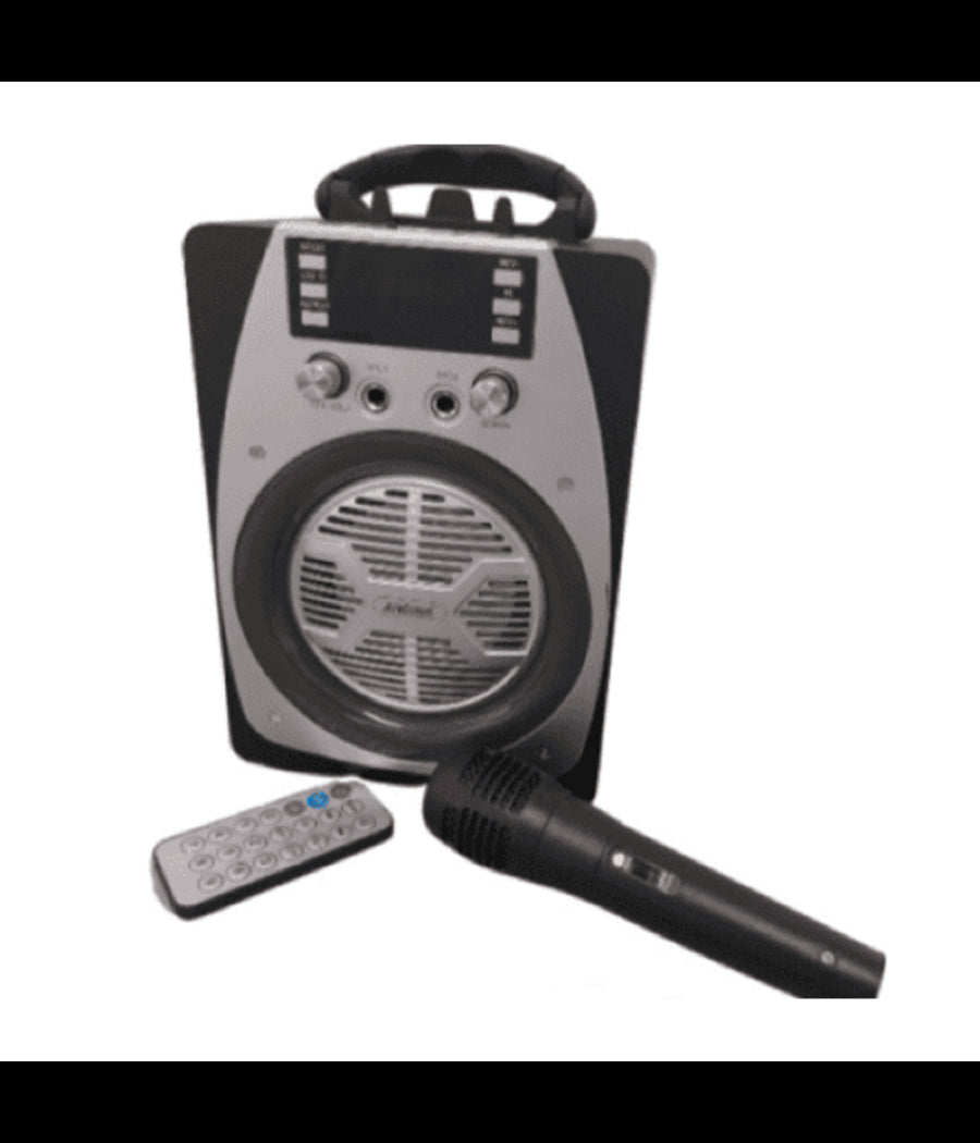 Speaker Portatile Karaoke Altoparlante Bluetooth Wireless Microfono Led Q-yx606         
