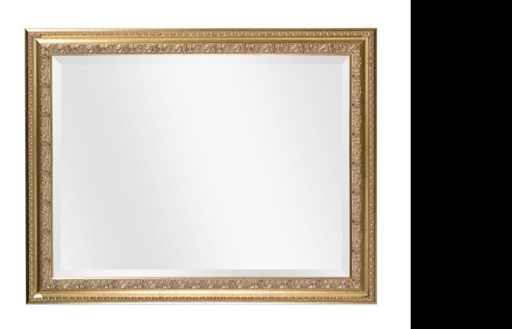 Specchiera in foglia oro rettangolare misure: 74 x 94 x 4