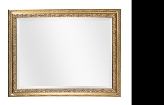 Specchiera in foglia oro rettangolare misure: 74 x 94 x 4